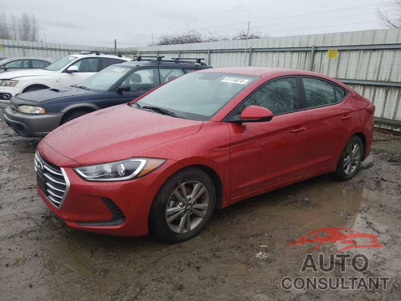 HYUNDAI ELANTRA 2017 - 5NPD84LF6HH047517