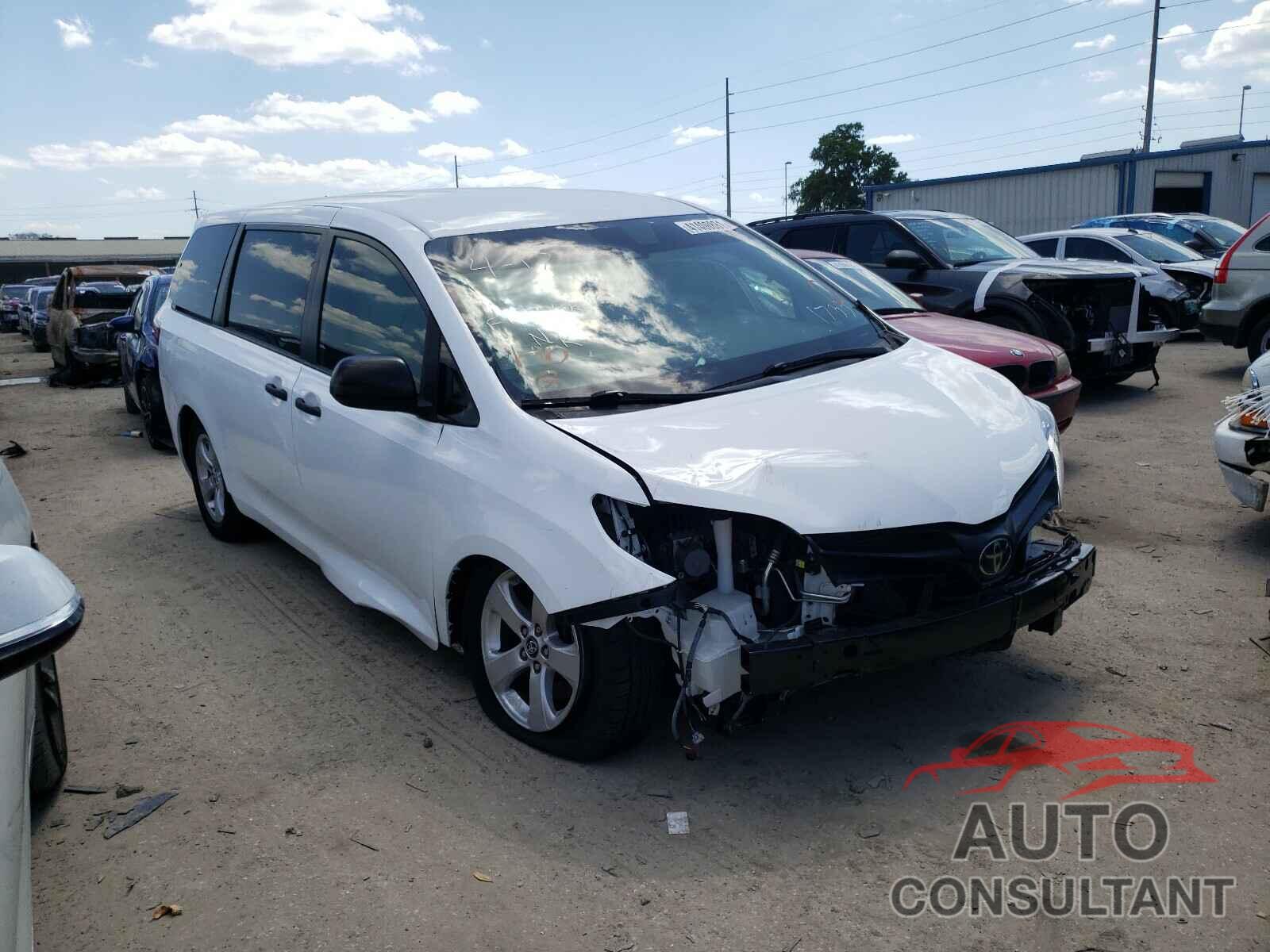 TOYOTA SIENNA 2018 - 5TDZZ3DC8JS901733