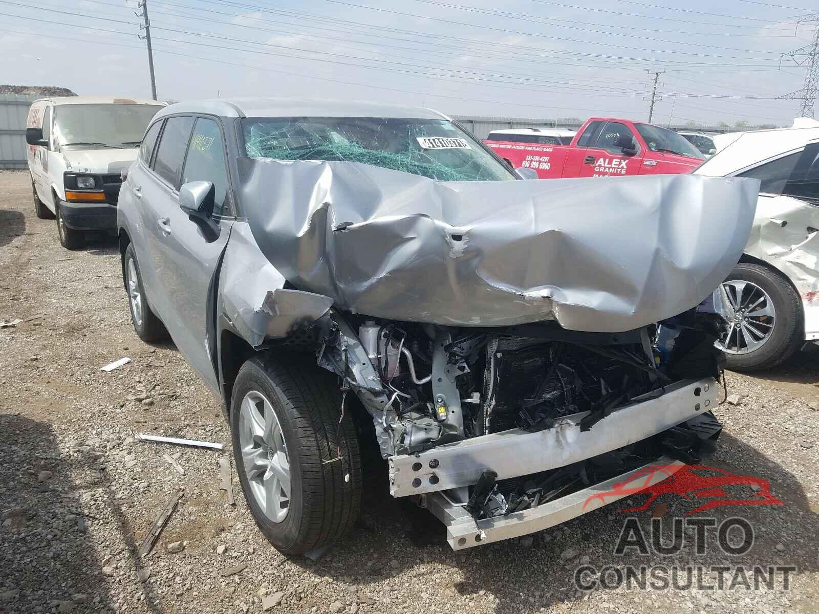 TOYOTA HIGHLANDER 2021 - 5TDBZRBH4MS534093