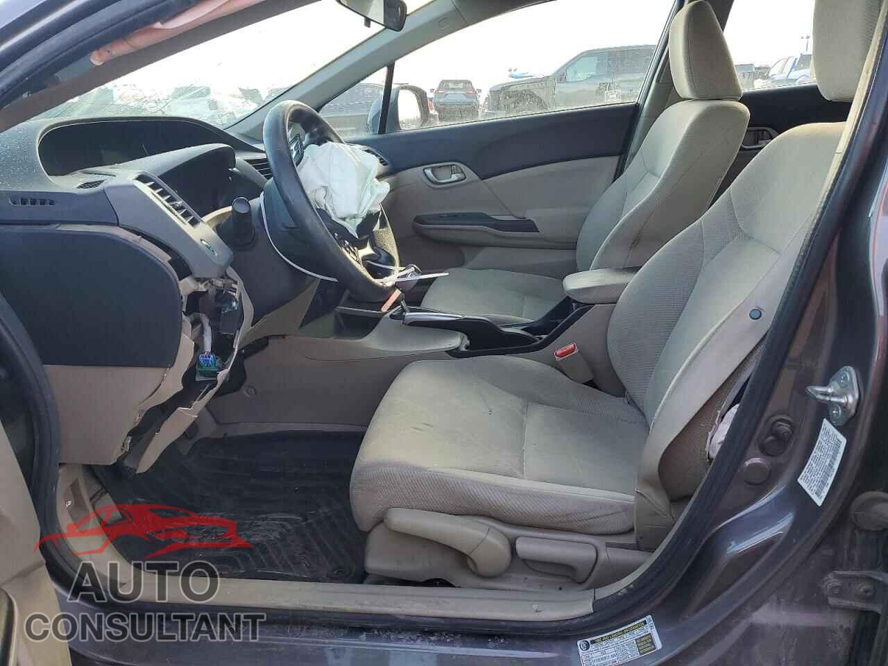 HONDA CIVIC 2012 - 19XFB2F50CE092628