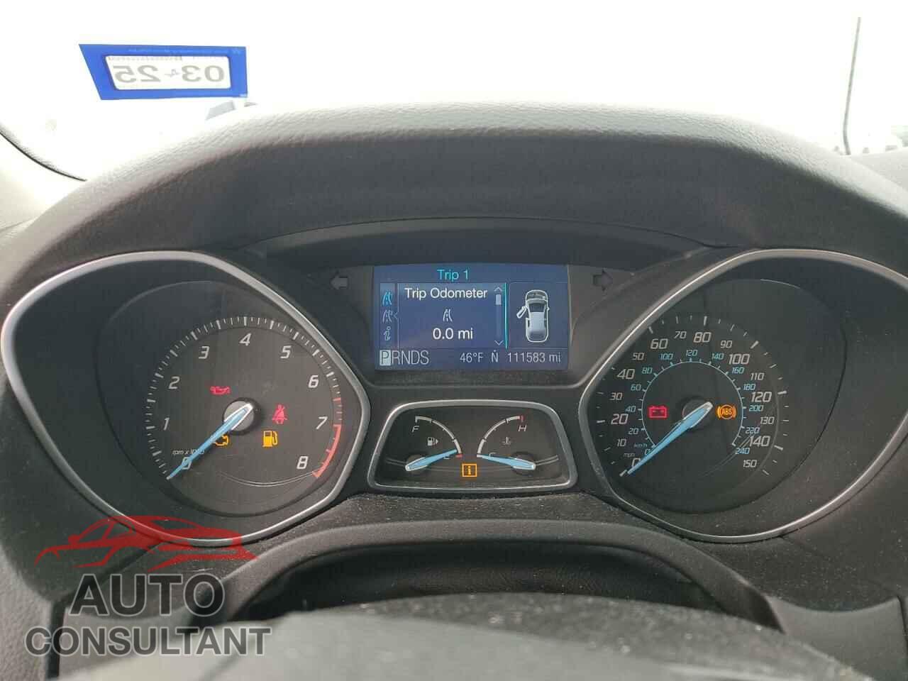 FORD FOCUS 2012 - 1FAHP3F22CL386308