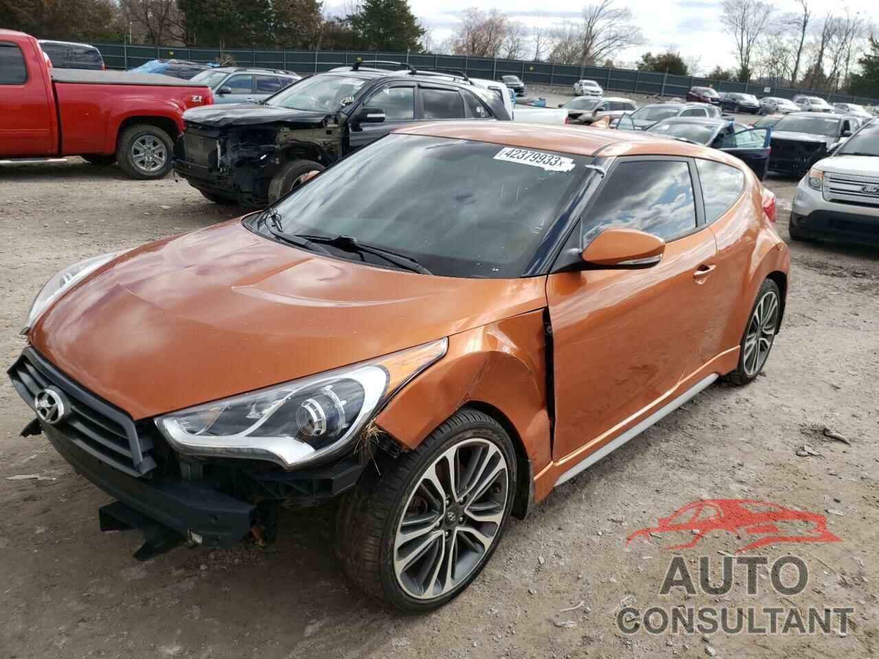 HYUNDAI VELOSTER 2016 - KMHTC6AE4GU281865