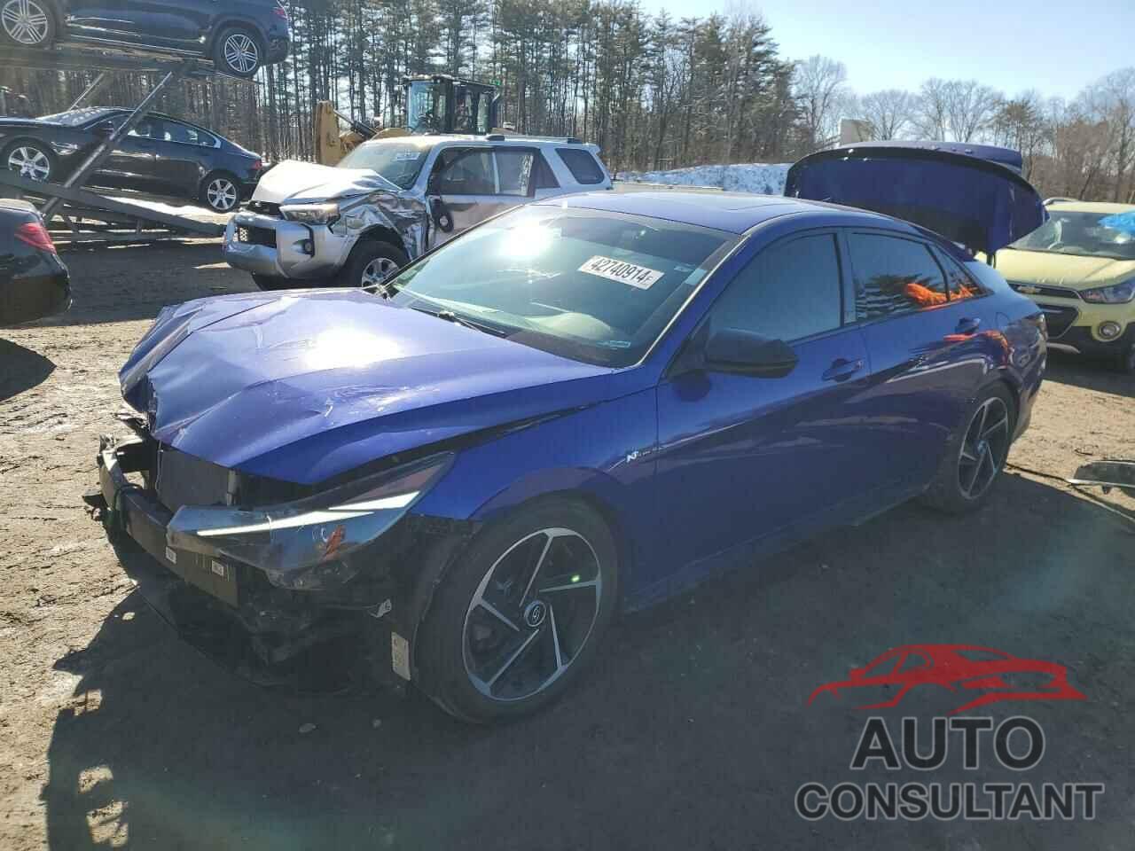 HYUNDAI ELANTRA 2022 - KMHLR4AF5NU369350
