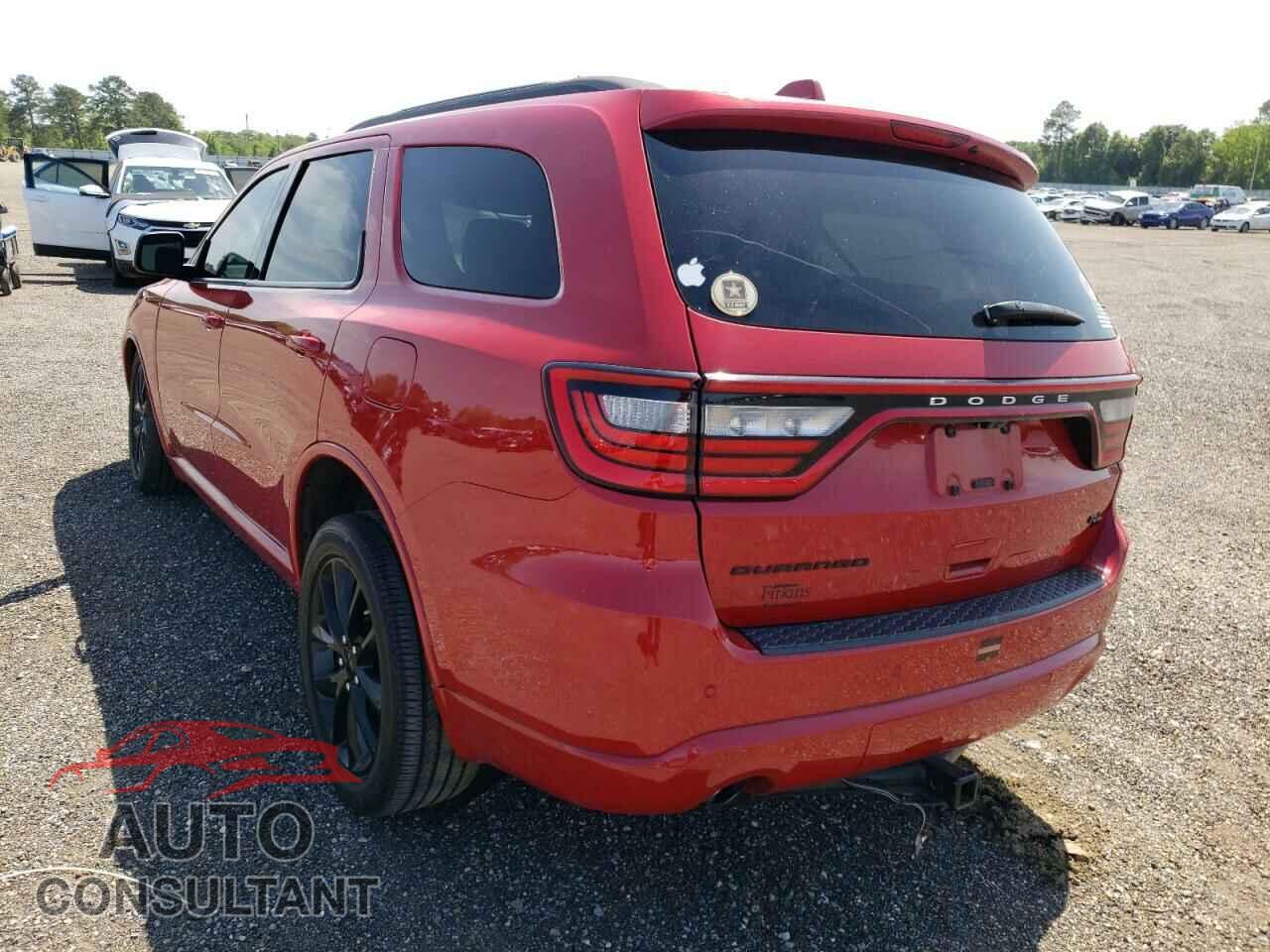 DODGE DURANGO 2017 - 1C4SDHCT3HC622944