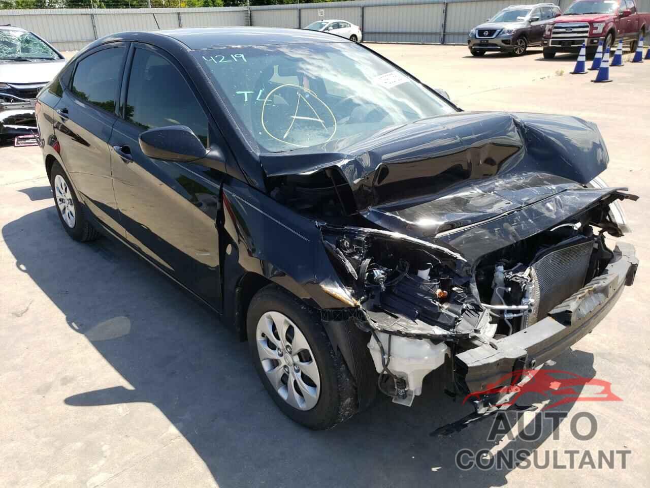 HYUNDAI ACCENT 2016 - KMHCT4AE8GU123288