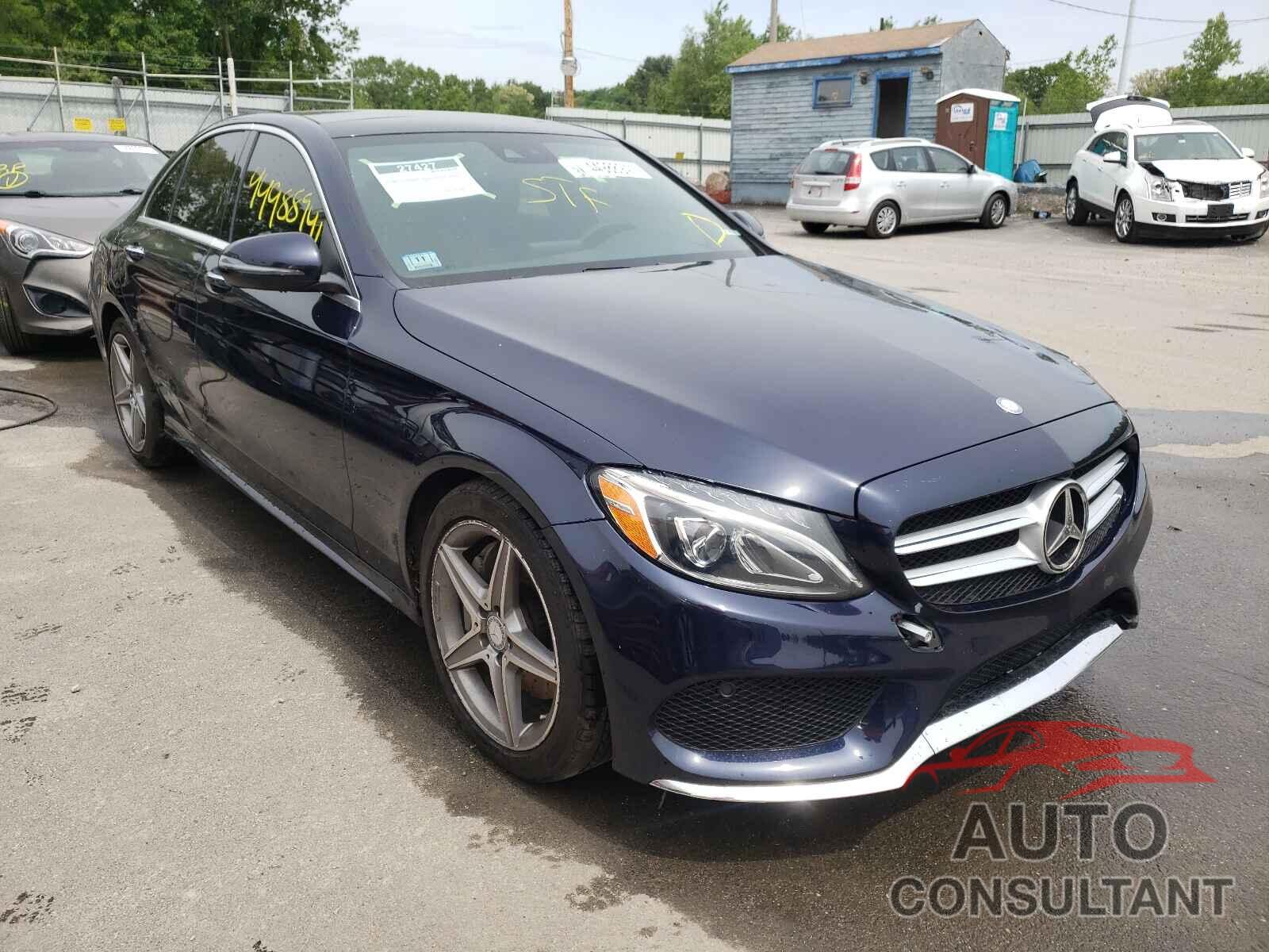 MERCEDES-BENZ C CLASS 2017 - 55SWF4KB8HU187241