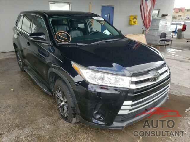 TOYOTA HIGHLANDER 2017 - 5TDZARFH1HS030610