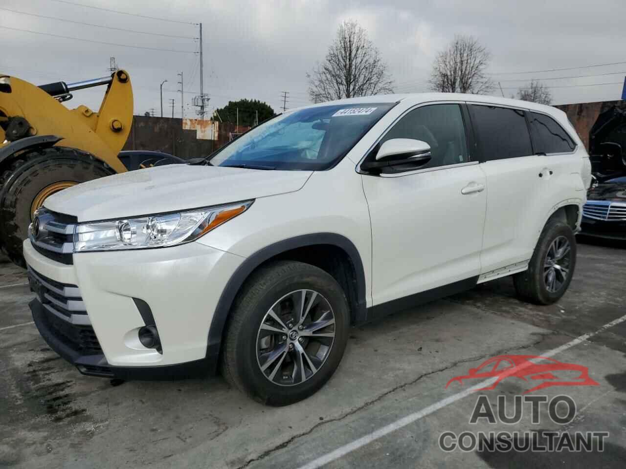 TOYOTA HIGHLANDER 2019 - 5TDZARFH7KS058743