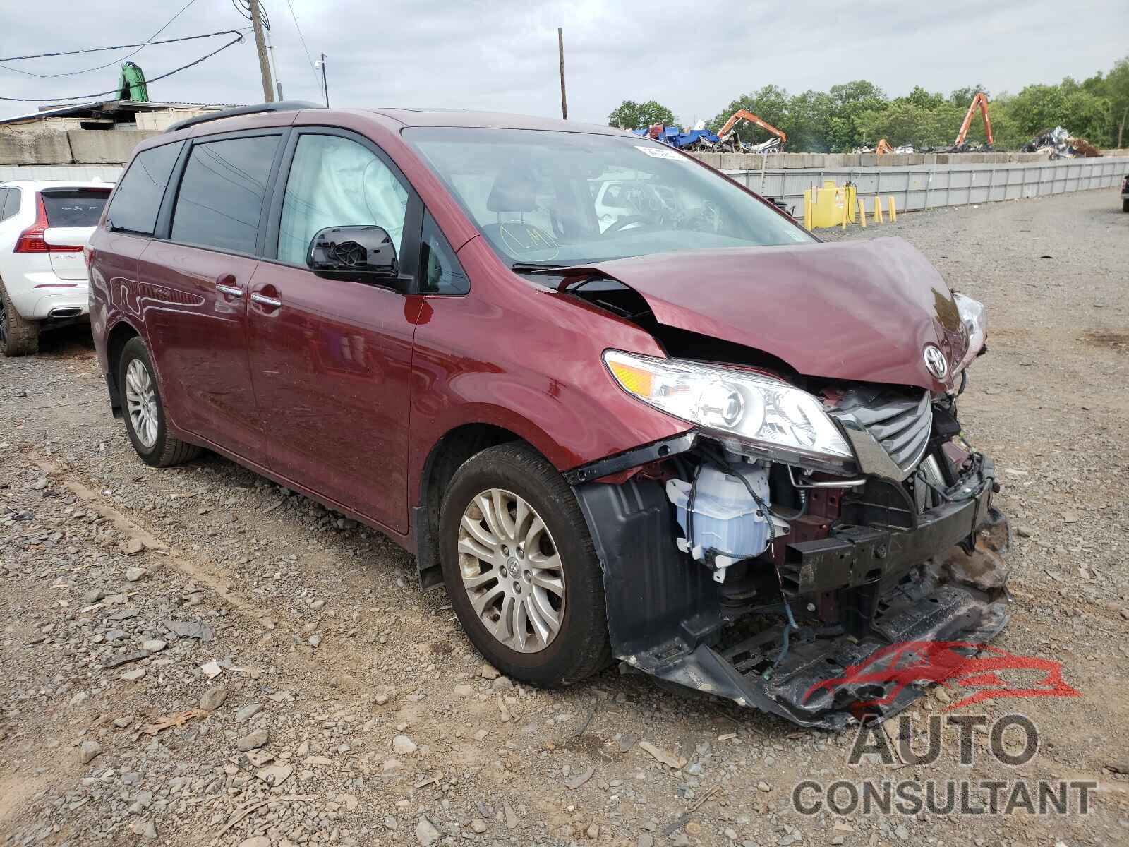 TOYOTA SIENNA 2017 - 5TDYZ3DC3HS851085