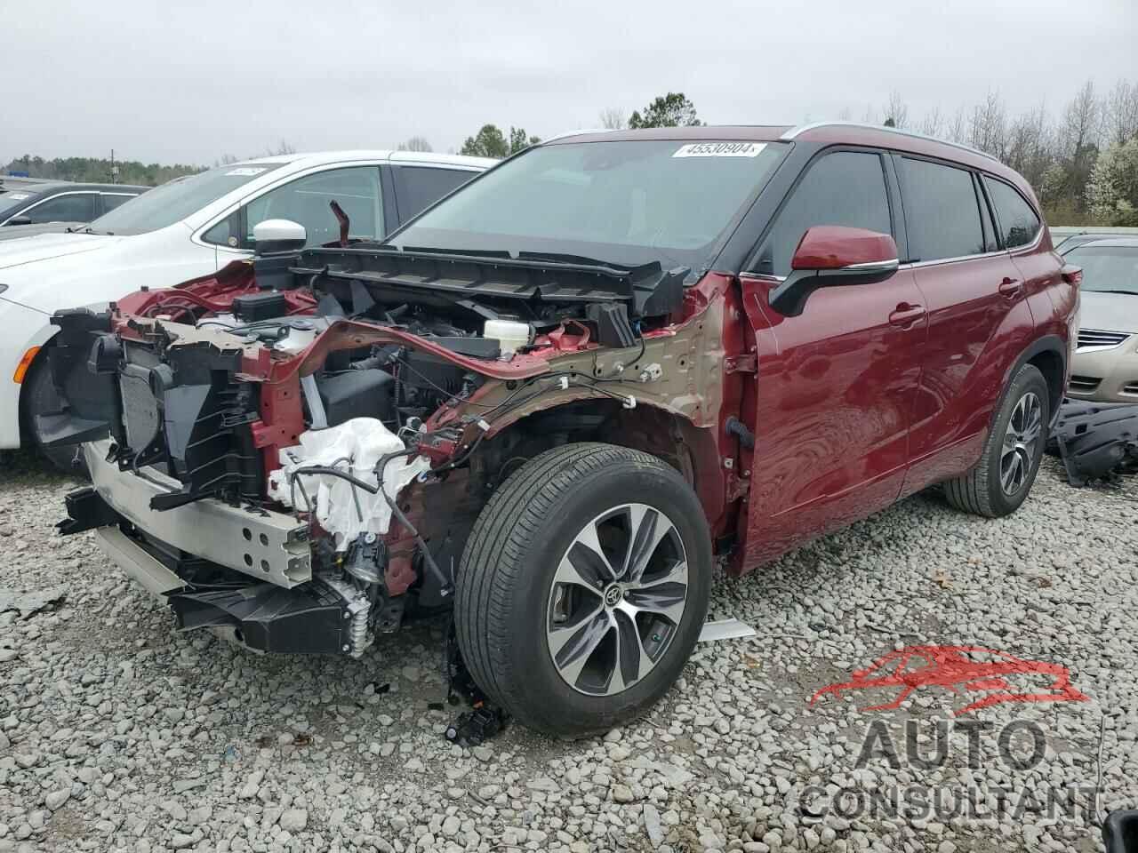 TOYOTA HIGHLANDER 2021 - 5TDHZRAH1MS532796