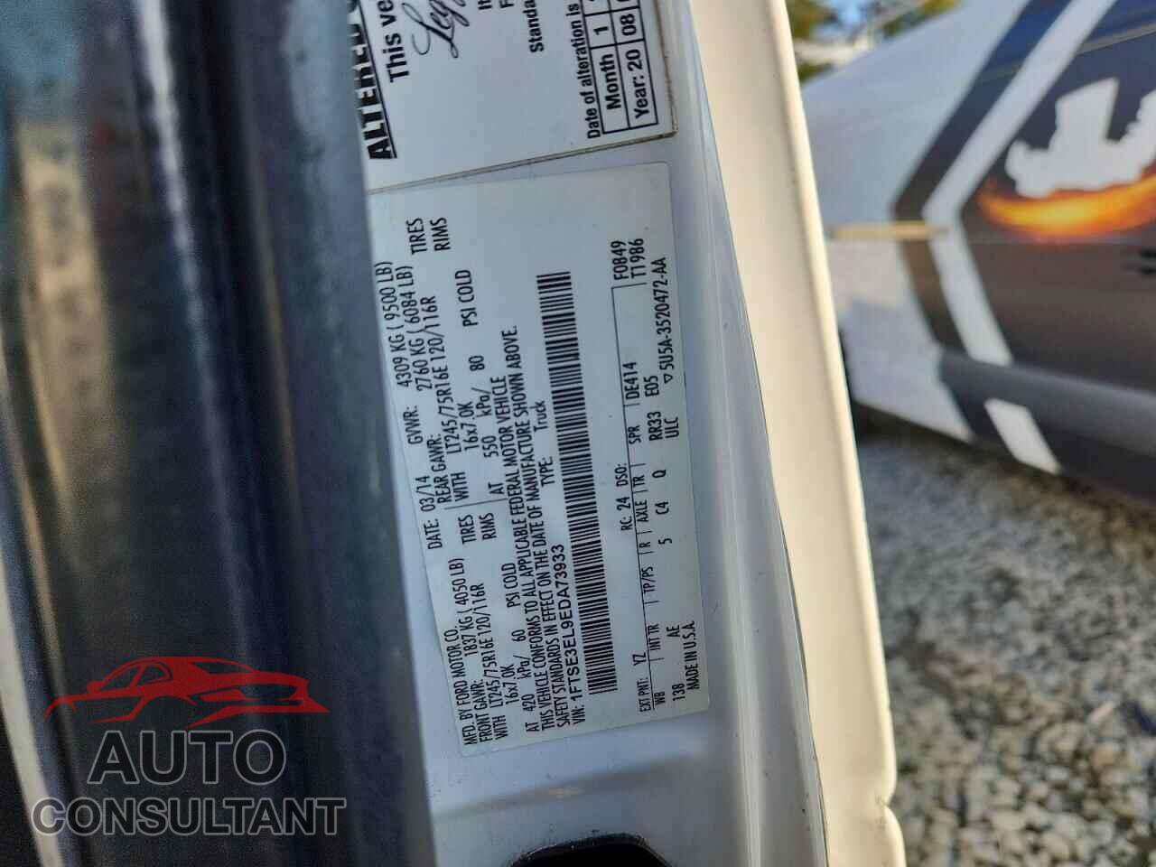 FORD ECONOLINE 2014 - 1FTSE3EL9EDA73933
