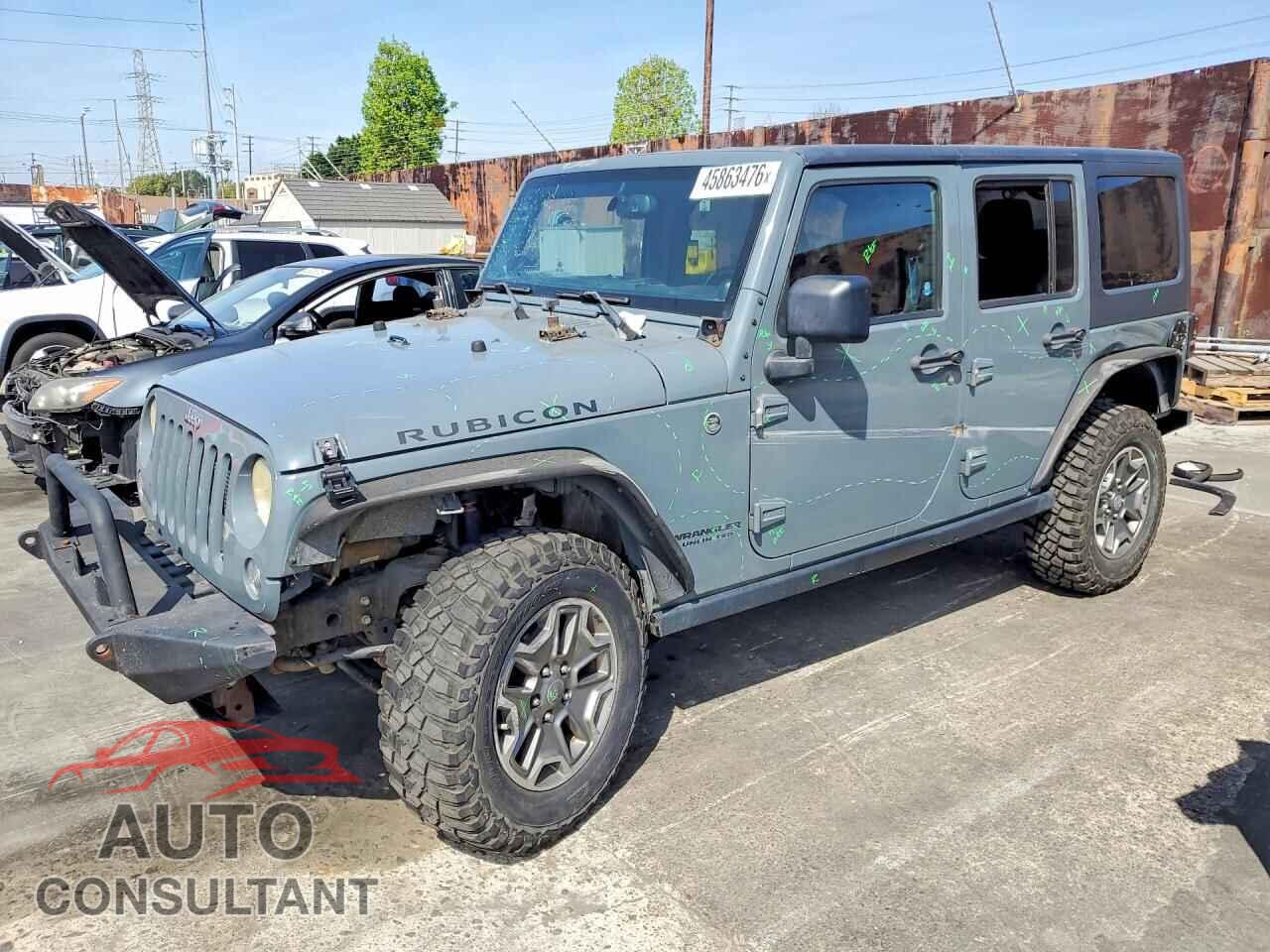 JEEP WRANGLER 2014 - 1C4BJWFG7EL254792