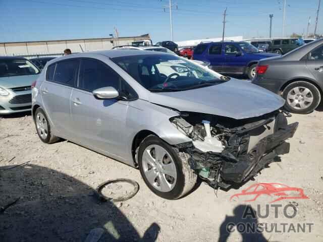 KIA FORTE 2016 - KNAFK5A82G5590945