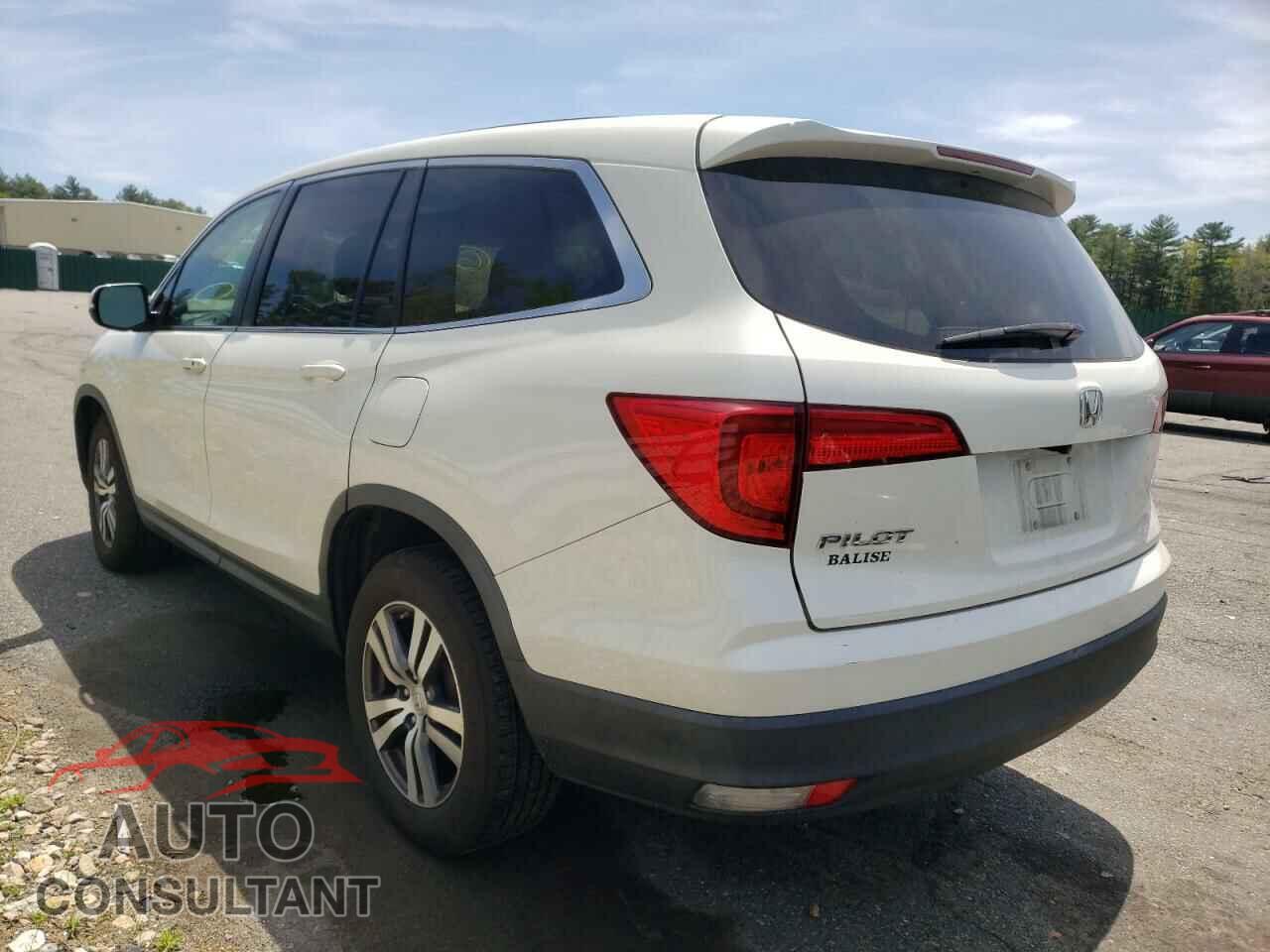 HONDA PILOT 2017 - 5FNYF6H34HB012992