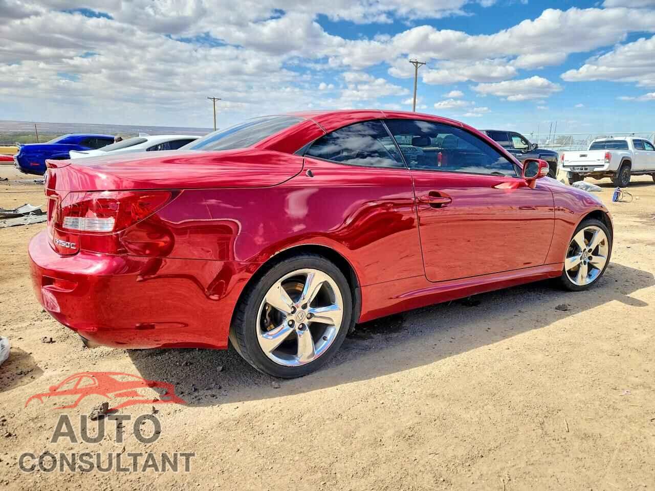 LEXUS IS 2010 - JTHFF2C21A2507379