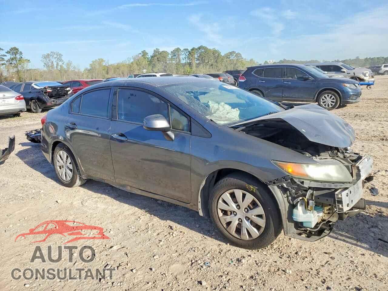 HONDA CIVIC 2012 - 19XFB2F58CE088701