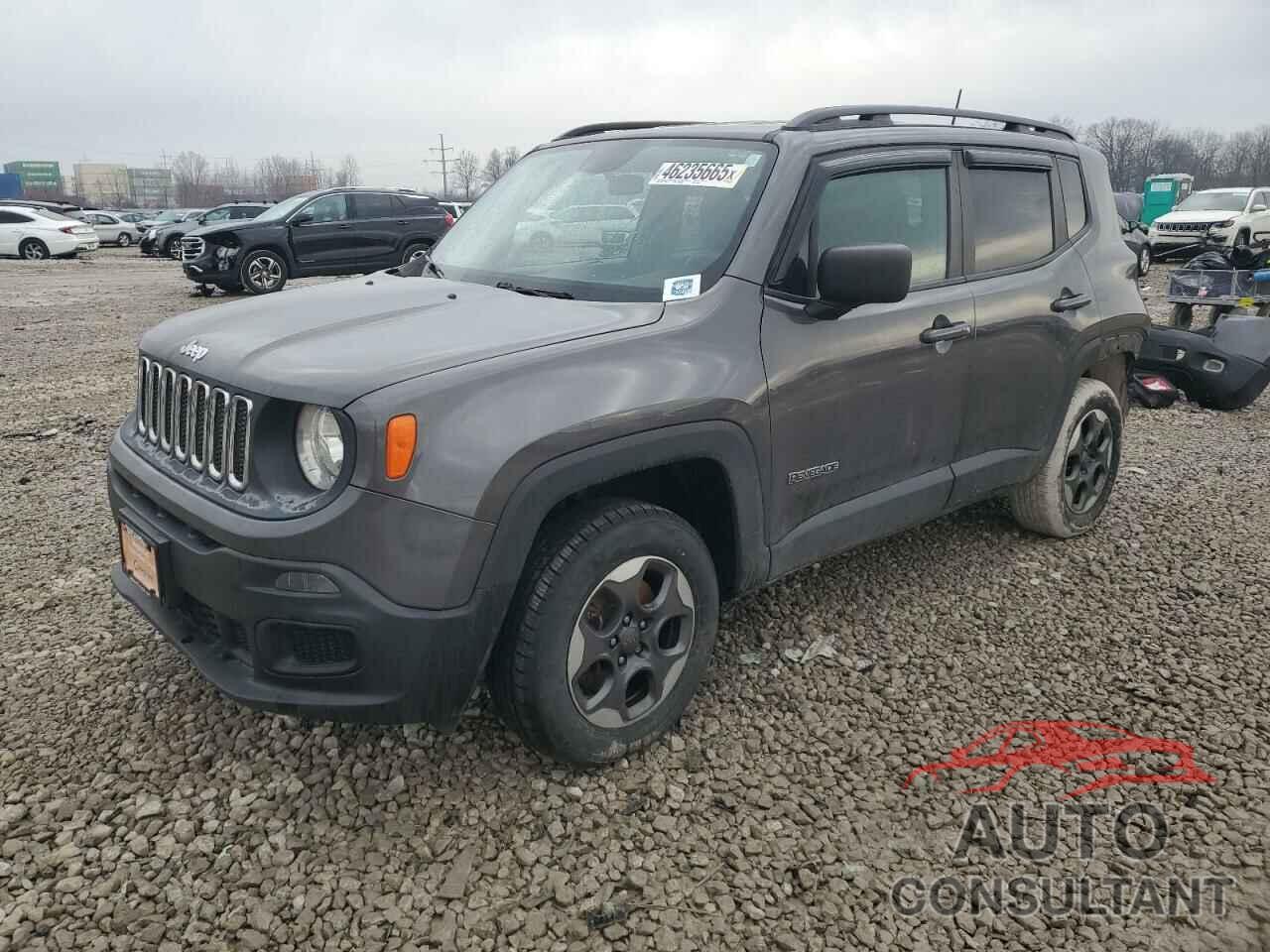 JEEP RENEGADE 2017 - ZACCJBAB1HPG55909