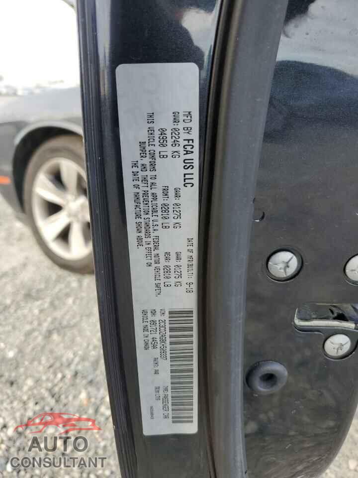 DODGE CHALLENGER 2019 - 2C3CDZAG8KH509337