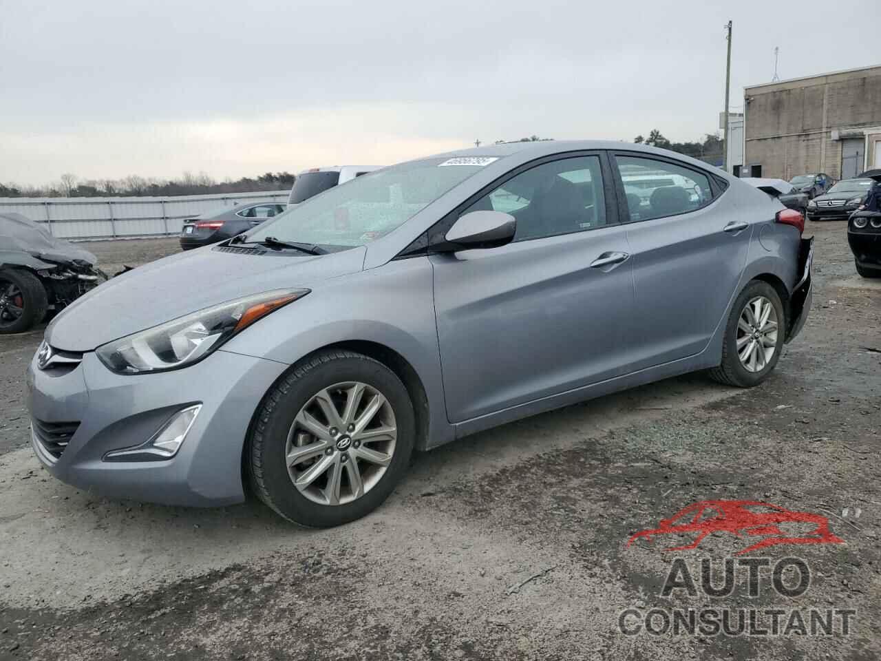 HYUNDAI ELANTRA 2014 - KMHDH4AE4EU138888