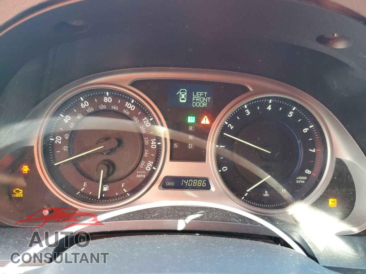 LEXUS IS 2010 - JTHBF5C26A5129025