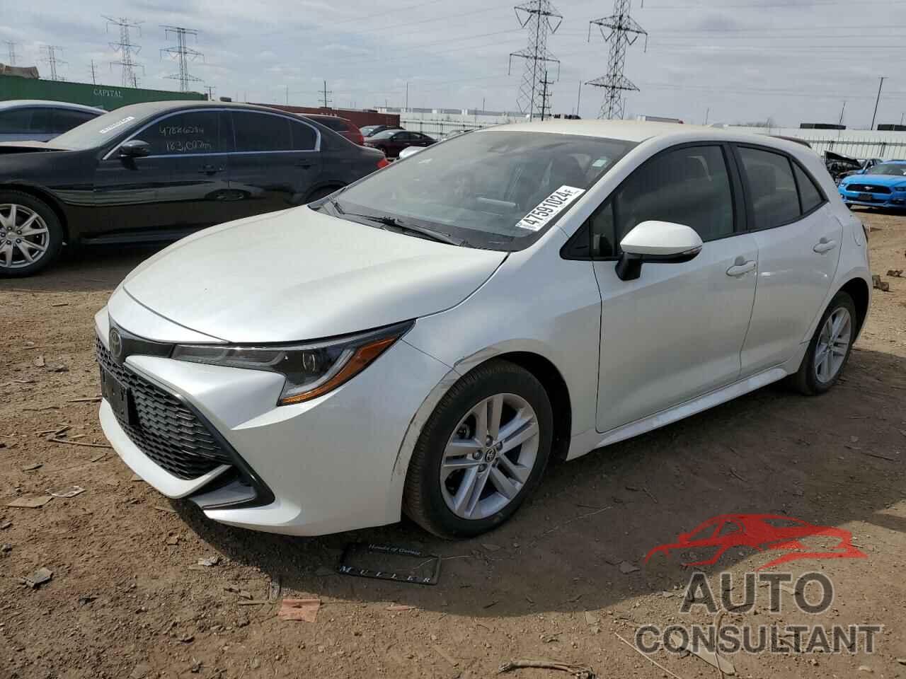 TOYOTA COROLLA 2019 - JTNK4RBE0K3008431