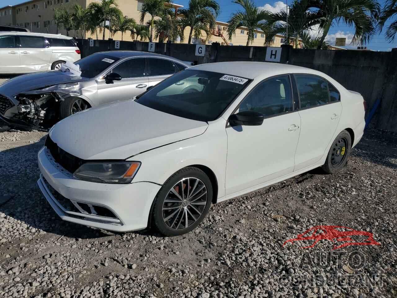 VOLKSWAGEN JETTA 2016 - 3VWD17AJ6GM287749