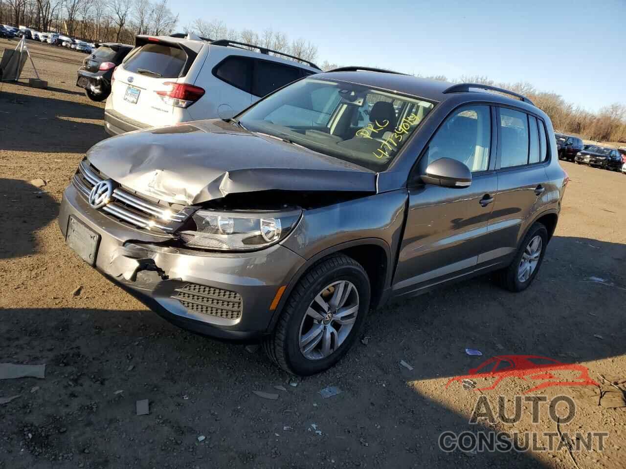 VOLKSWAGEN TIGUAN 2017 - WVGBV7AX7HK041882