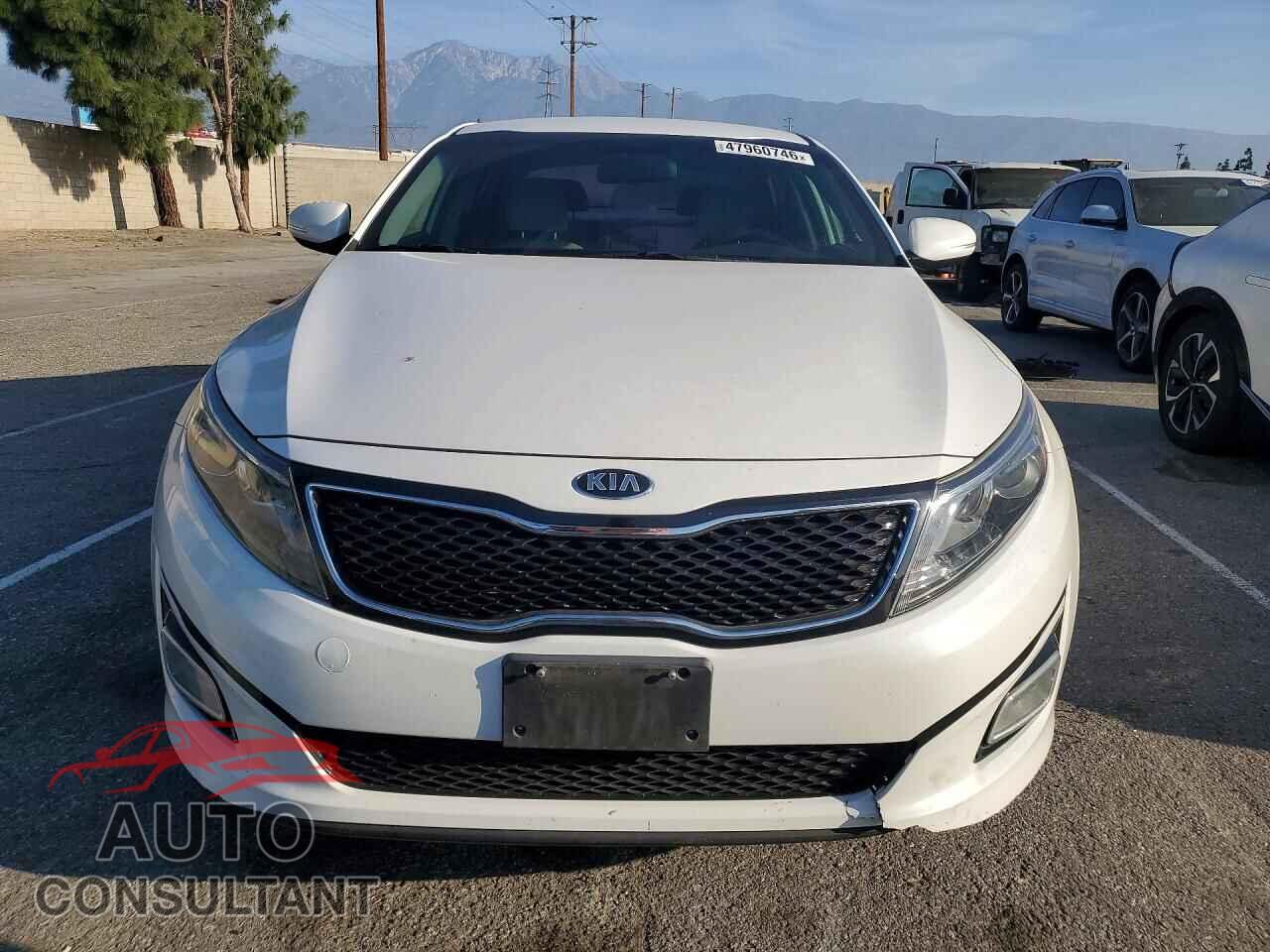 KIA OPTIMA 2014 - KNAGM4A79E5495747