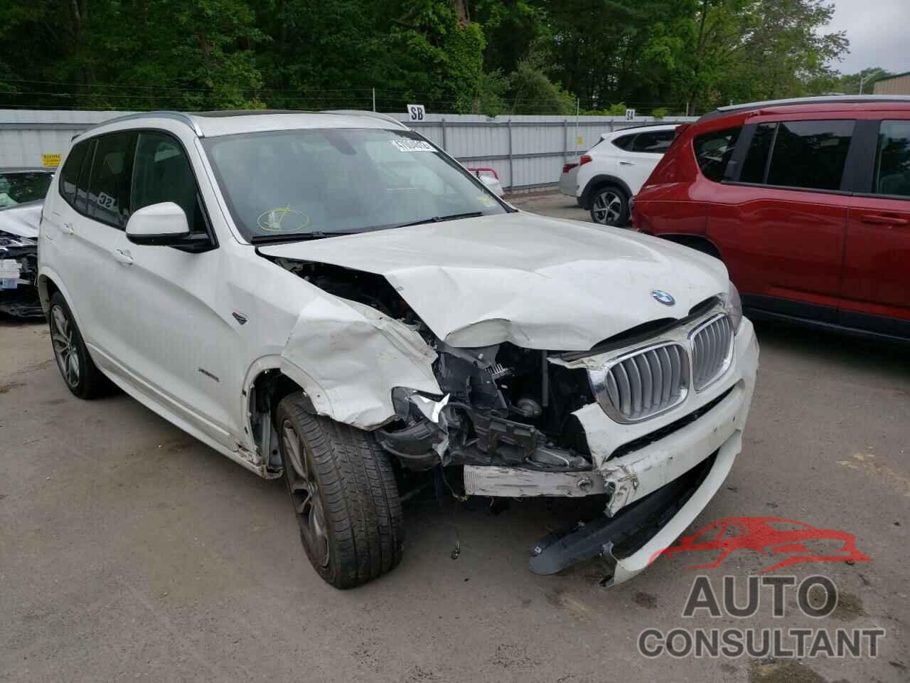 BMW X3 2016 - 5UXWX9C58G0D85658