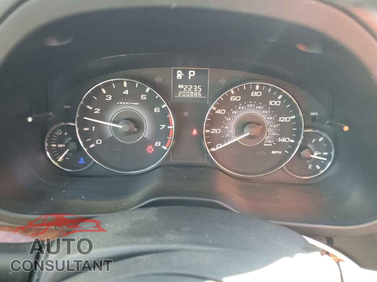 SUBARU OUTBACK 2010 - 4S4BRCKC0A3326464
