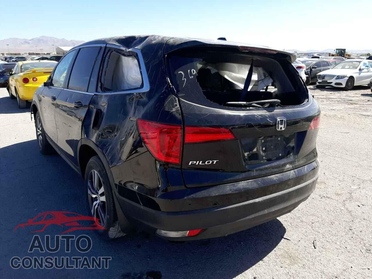HONDA PILOT 2017 - 5FNYF5H52HB024053