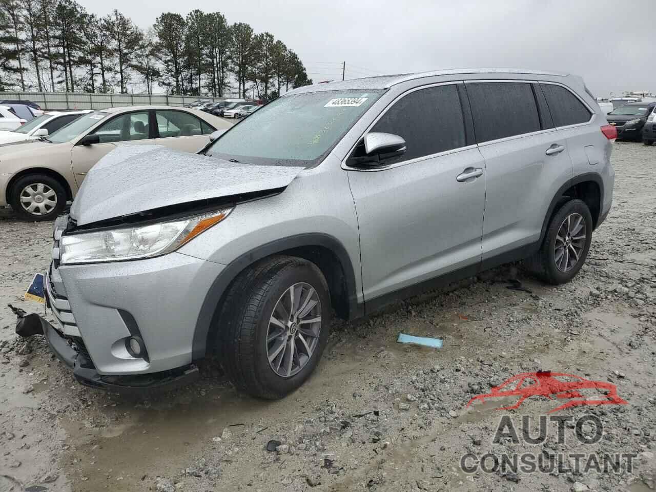 TOYOTA HIGHLANDER 2019 - 5TDKZRFH7KS559108