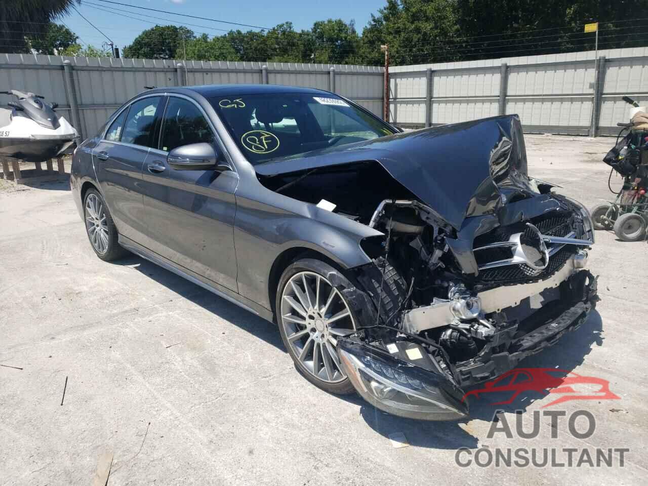 MERCEDES-BENZ C-CLASS 2017 - 55SWF4JB7HU184204