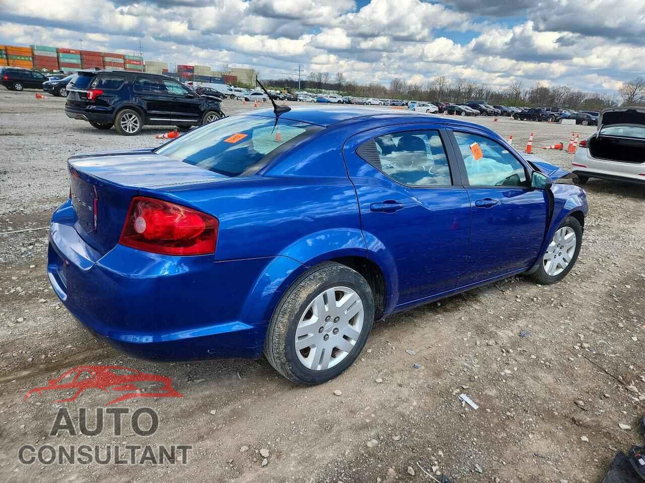 DODGE AVENGER 2013 - 1C3CDZAB8DN545057