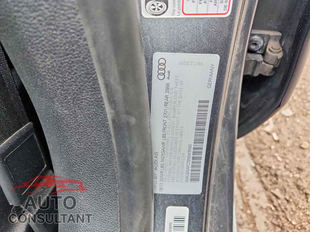 AUDI A7 2014 - WAU2GAFC0EN043580