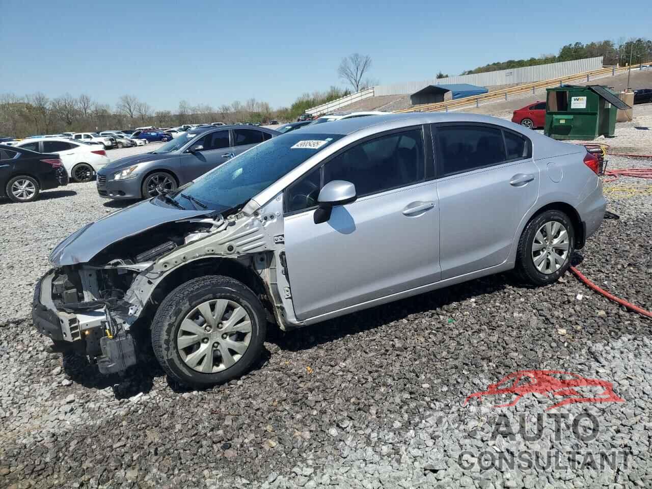 HONDA CIVIC 2012 - 19XFB2F54CE032805