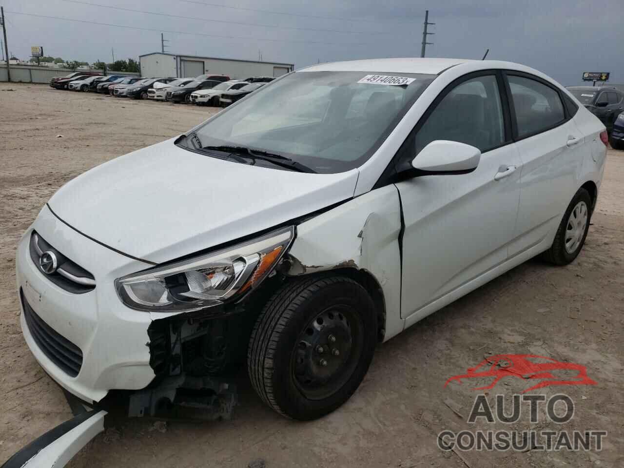 HYUNDAI ACCENT 2016 - KMHCT4AEXGU067645