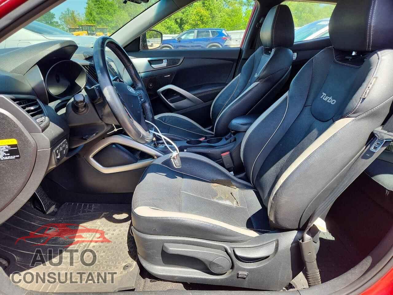 HYUNDAI VELOSTER 2015 - KMHTC6AE3FU235815