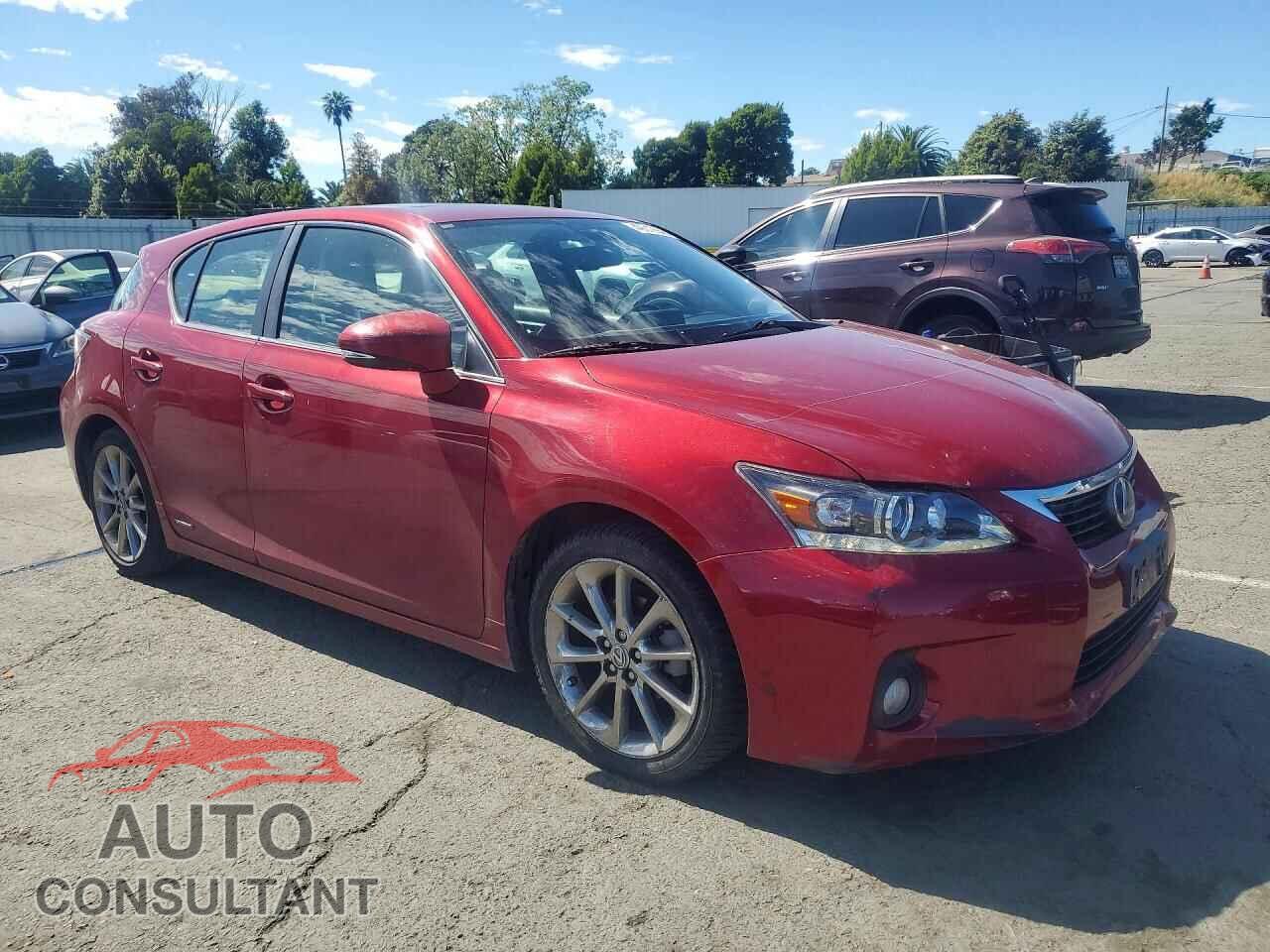 LEXUS CT 200 2011 - JTHKD5BH4B2007682