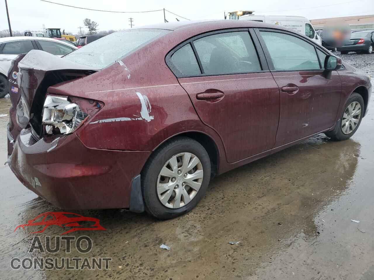 HONDA CIVIC 2012 - 19XFB2F55CE042260
