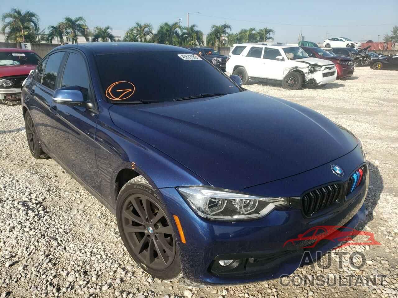 BMW 3 SERIES 2018 - WBA8A9C58JK623123