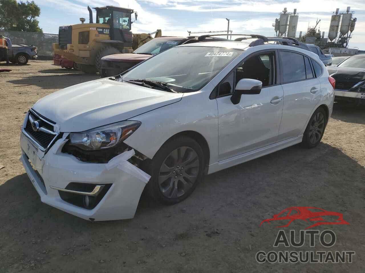 SUBARU IMPREZA 2016 - JF1GPAP65G8238146