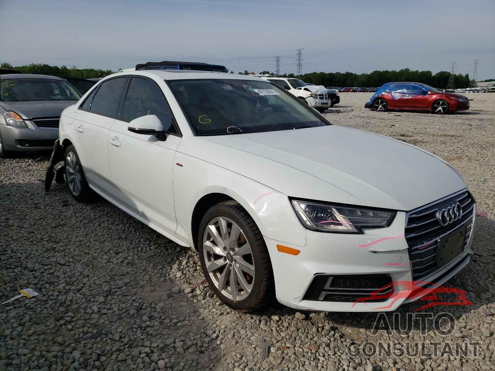 AUDI A4 2018 - WAUKMAF46JN016170