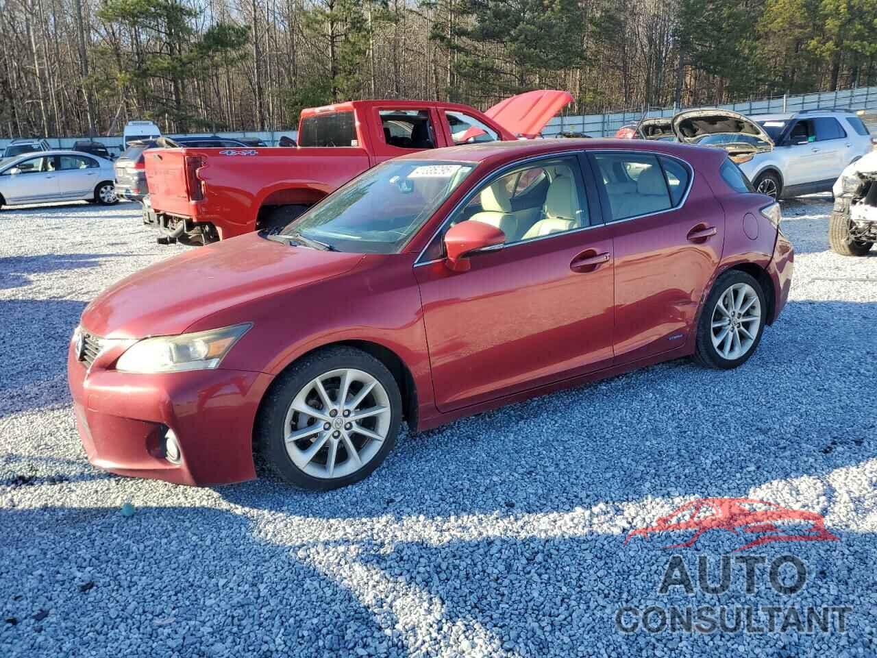 LEXUS CT 200 2011 - JTHKD5BH5B2036799
