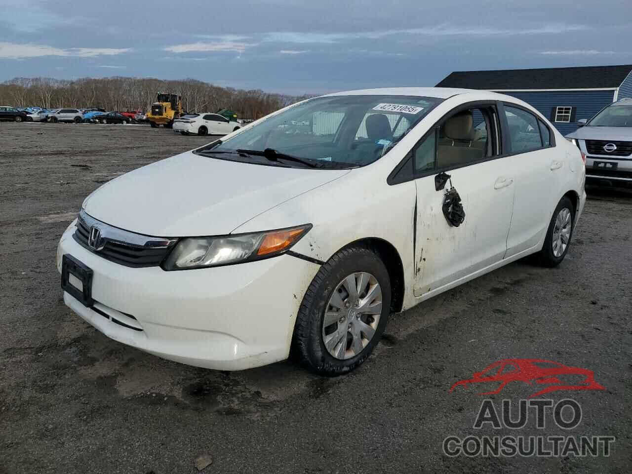 HONDA CIVIC 2012 - 2HGFB2F54CH305859