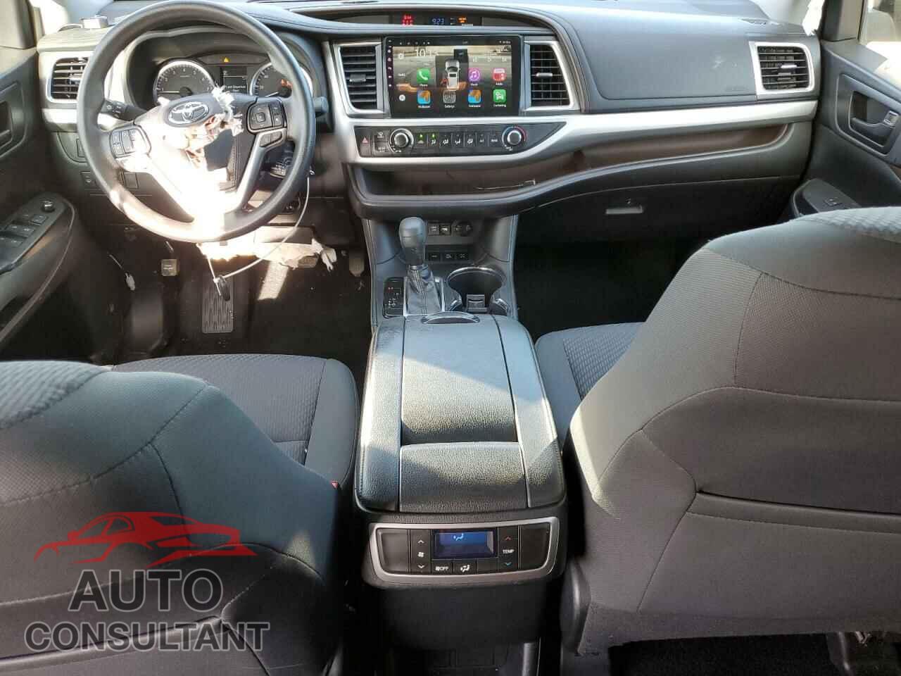 TOYOTA HIGHLANDER 2019 - 5TDBZRFH7KS972727