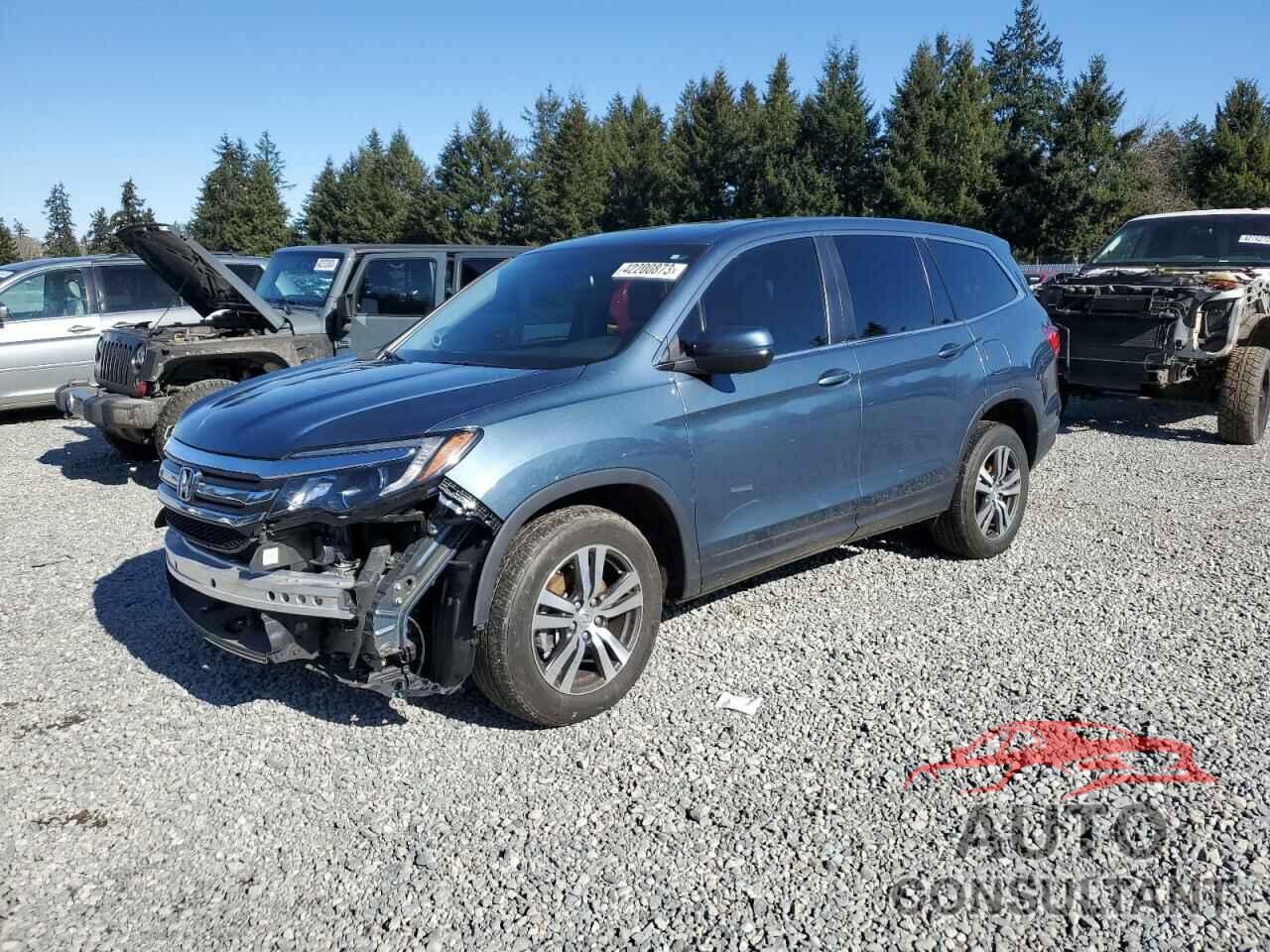 HONDA PILOT 2017 - 5FNYF6H59HB101393