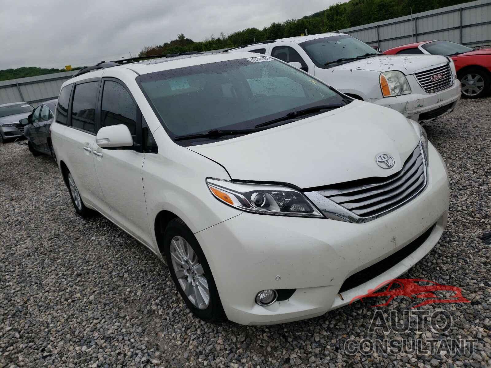 TOYOTA SIENNA 2017 - 5TDYZ3DC6HS899776