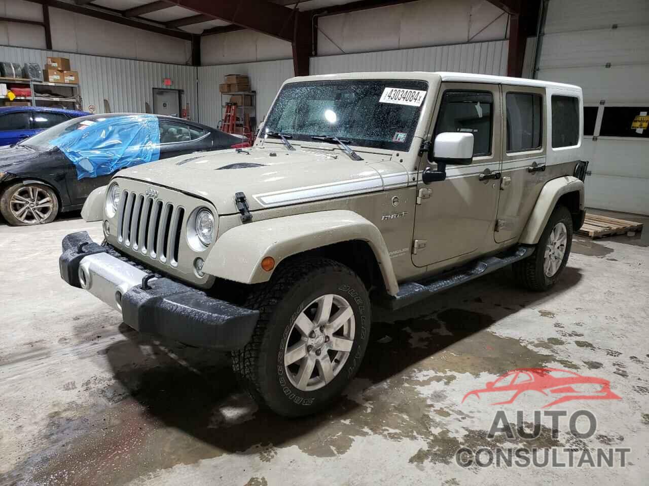 JEEP WRANGLER 2017 - 1C4BJWEG6HL652727