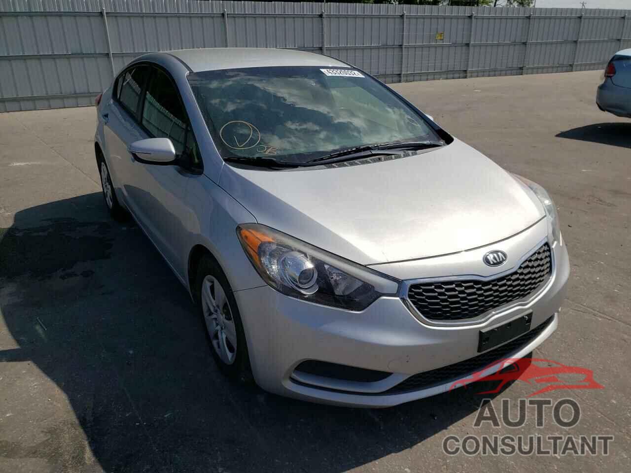 KIA FORTE 2016 - KNAFX4A61G5539561